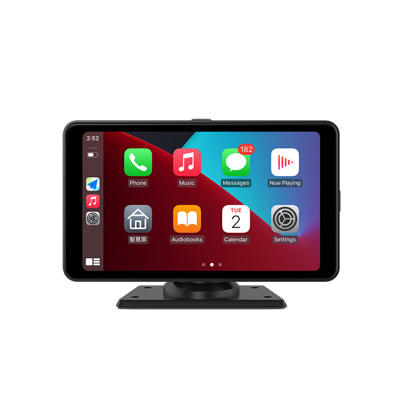 Écran tactile HD CarPlay Android Auto sans fil caméra de recul