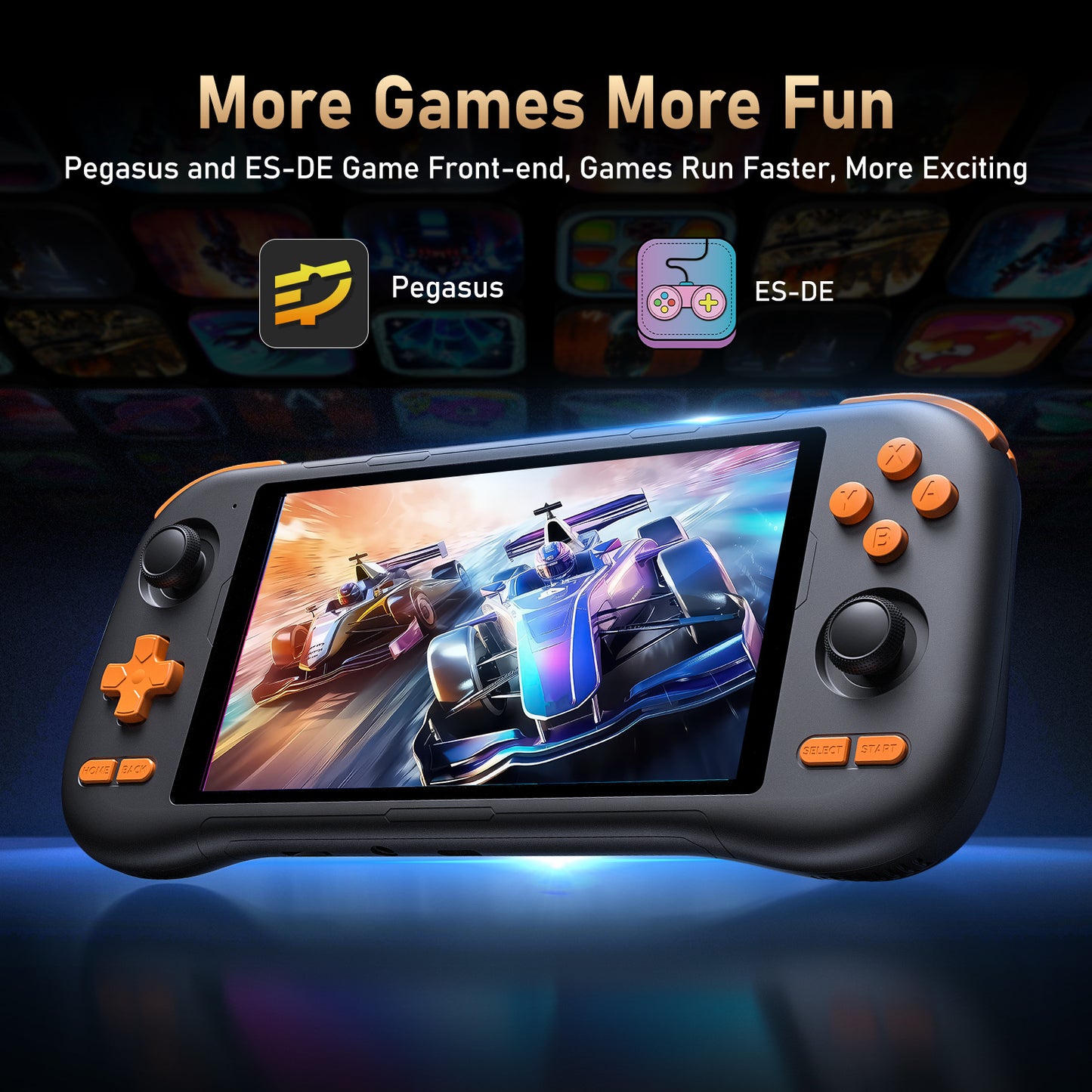 Console de jeu portable Android open source K56