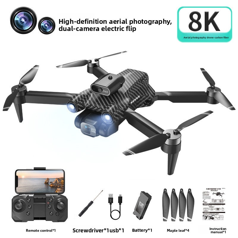Drone A14 PRO Carbone Caméra HD retour GPS Évitement intelligent des obstacles