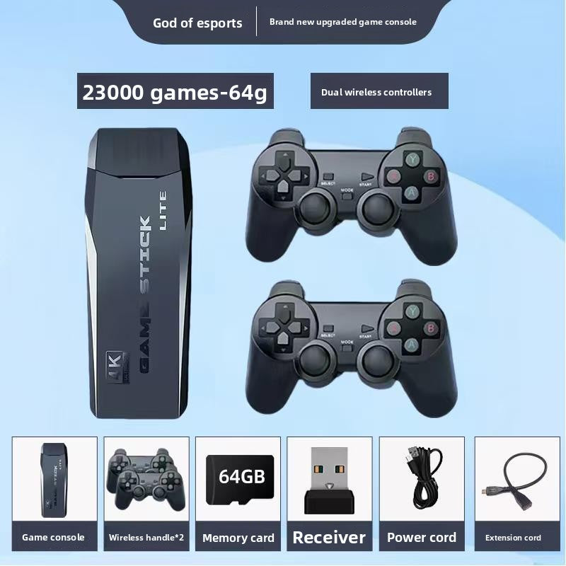 Console de jeux 4K HD améliorée avec 40 000 jeux rétro