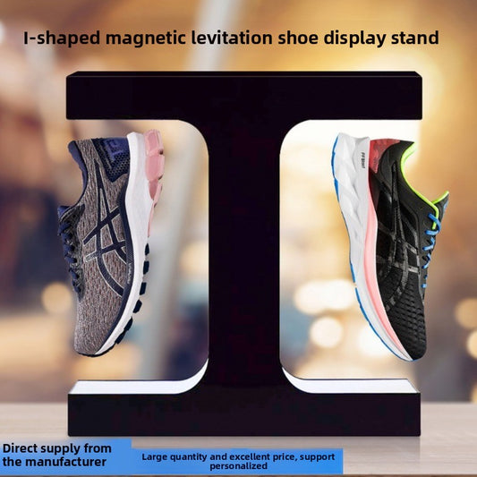 Présentoir à chaussures à lévitation magnétique LED 360°