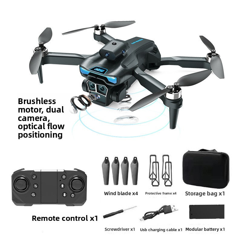 Drone SK007 double caméra 4K HD Système intelligent d'évitement d'obstacles retour intéligent GPS  GPS