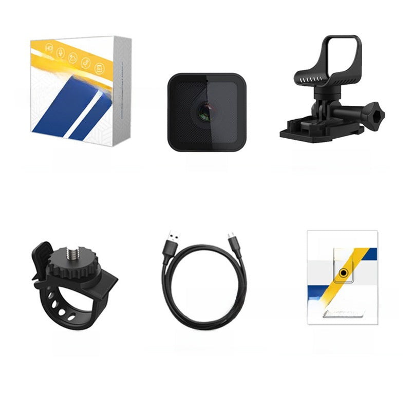 Caméra sportive Full HD waterproof microphone casque guidon moto cyclisme