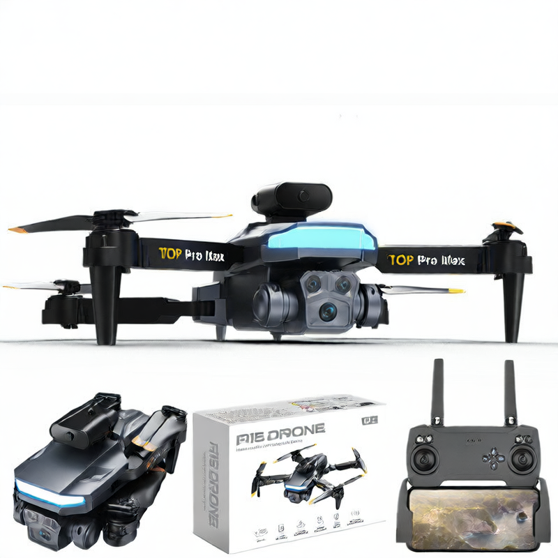 drone A15 PRO double caméra HD 8K laser obstacle GPS