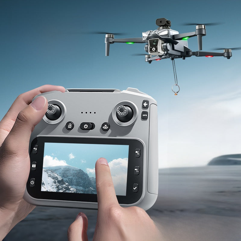 Drone K18 MAX Full HD 4K Retour GPS écran LCD System Anti obstacle