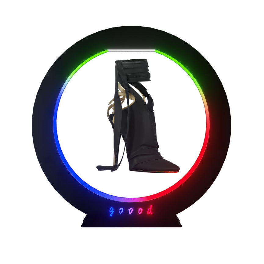 Présentoir à lévitation magnétique pour chaussure et basket rotation 360°