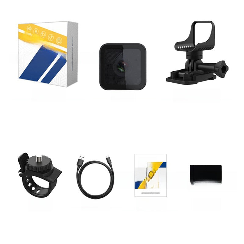 Caméra sportive Full HD waterproof microphone casque guidon moto cyclisme