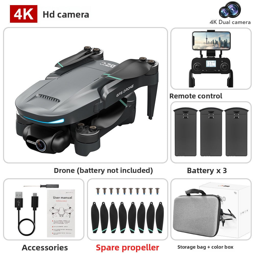 drone L200 PRO MAX sans balais GPS photo HD 4K fonctions laser obstacle