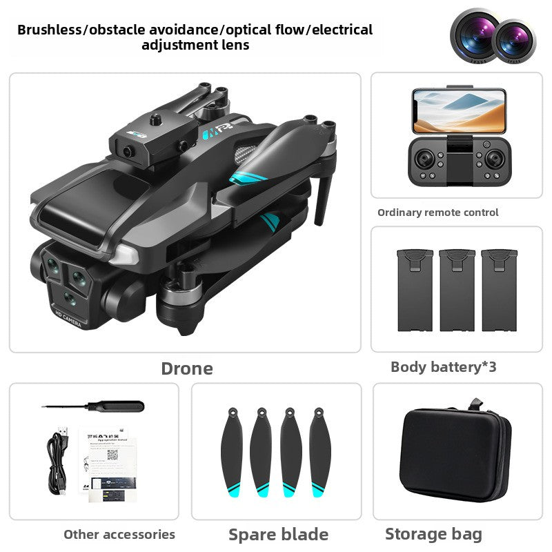 drone M22 quadricoptère système d'évitement d'obstacles double caméra 4K HD GPS
