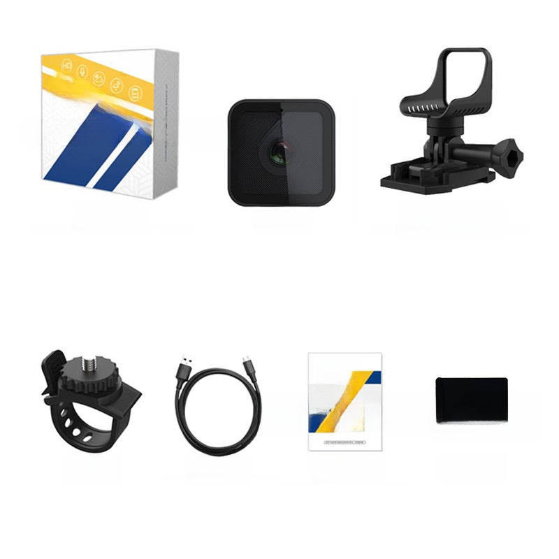 Caméra sportive Full HD waterproof microphone casque guidon moto cyclisme