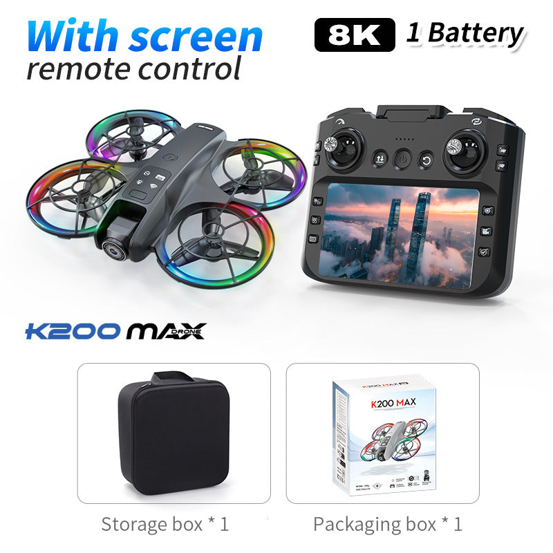 drone K200 MAX photo vidéo HD 4K