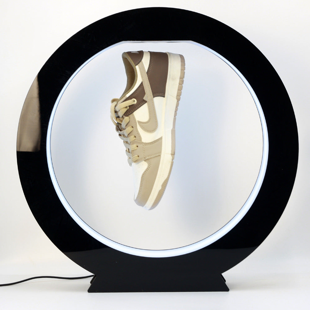 Présentoir à lévitation magnétique pour chaussure et basket rotation 360°