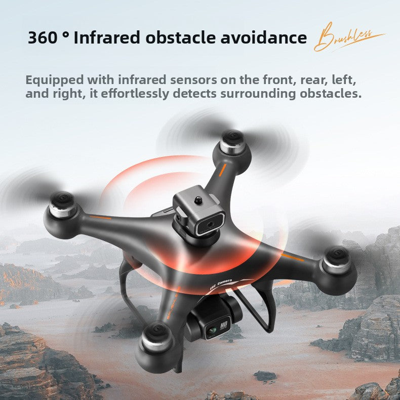 Drone S116 MAX sans balais double caméra HD 4K GPS