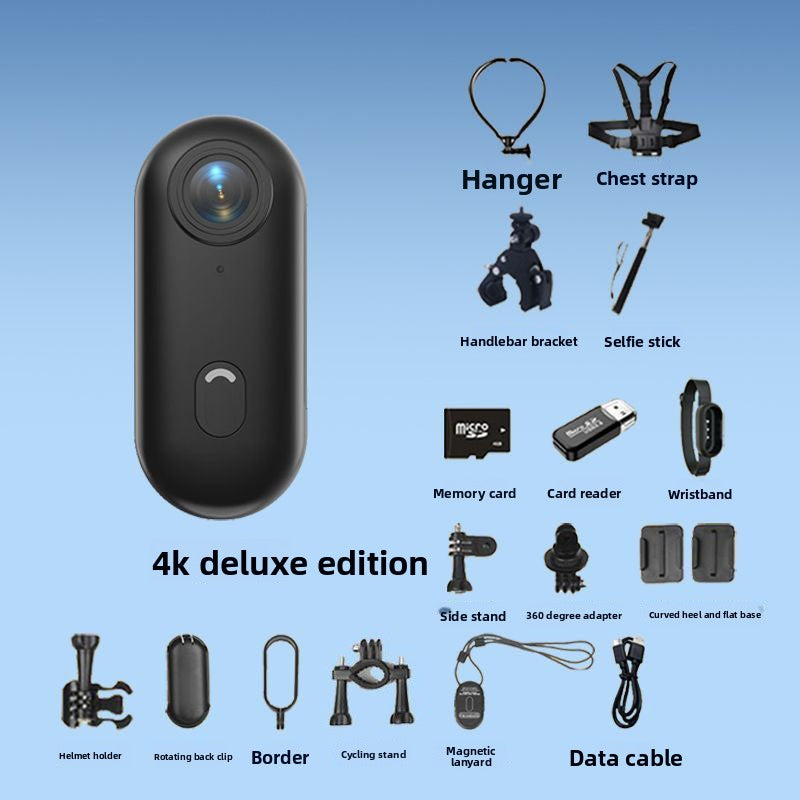 Mini Caméra H88 Ultra HD 4K Sport Stabilisation d'image Technologie anti-tremblement Aimanté Cyclisme randonné