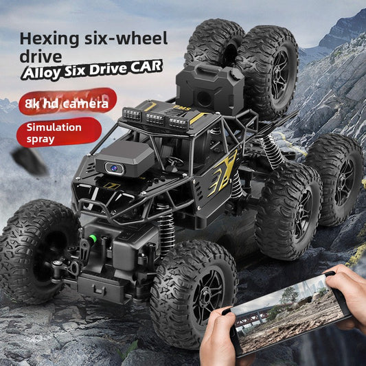 Voiture télécommandé tout-terrain pour enfants avec caméra 8K HD 7-14 ans