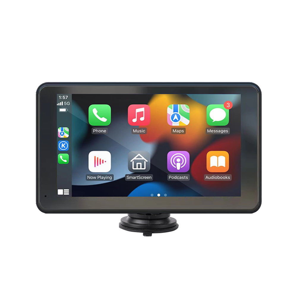 Écran tactile CarPlay  pour voiture 7 pouces HD 128GO caméra de recul